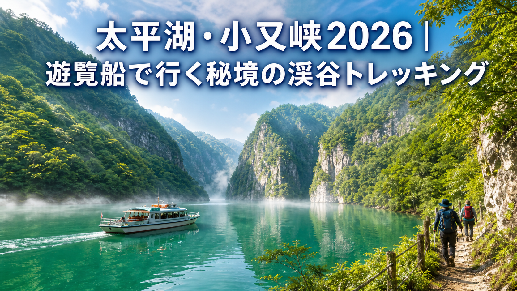 太平湖・小又峡2026｜遊覧船で行く秘境の渓谷トレッキング