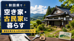 秋田県で空き家・古民家に暮らす——移住を考える人のための実践ガイド